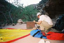 Building the tent