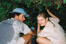 Collecting water from Page Spring